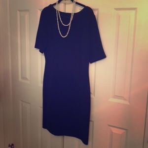 Midnight navy blue dress